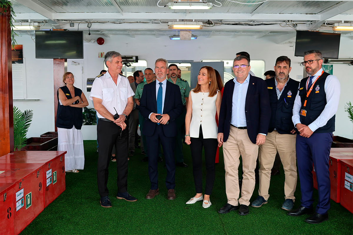 Foto durante la visita