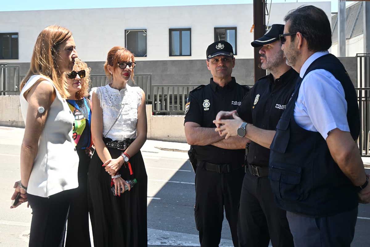 Momento de la visita.