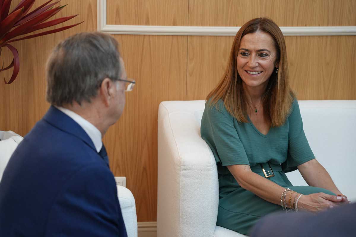 Reunión con el presidente del Gobierno de Ceuta, Juan Vivas Lara.