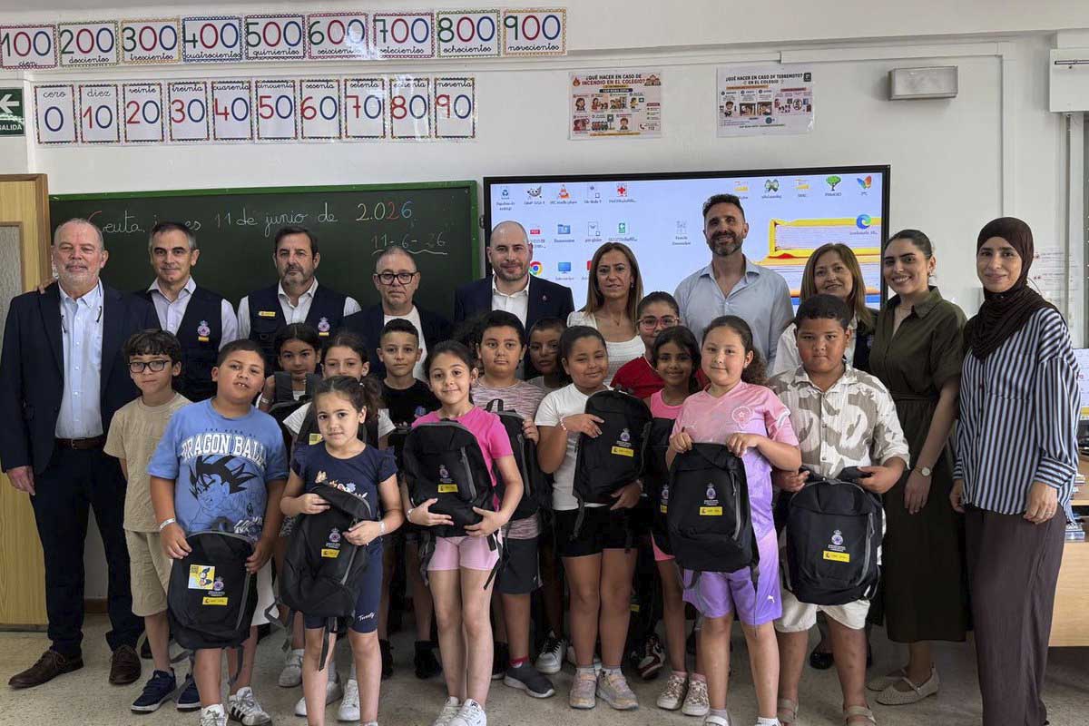 Visita al CEIP Reina Sofía.